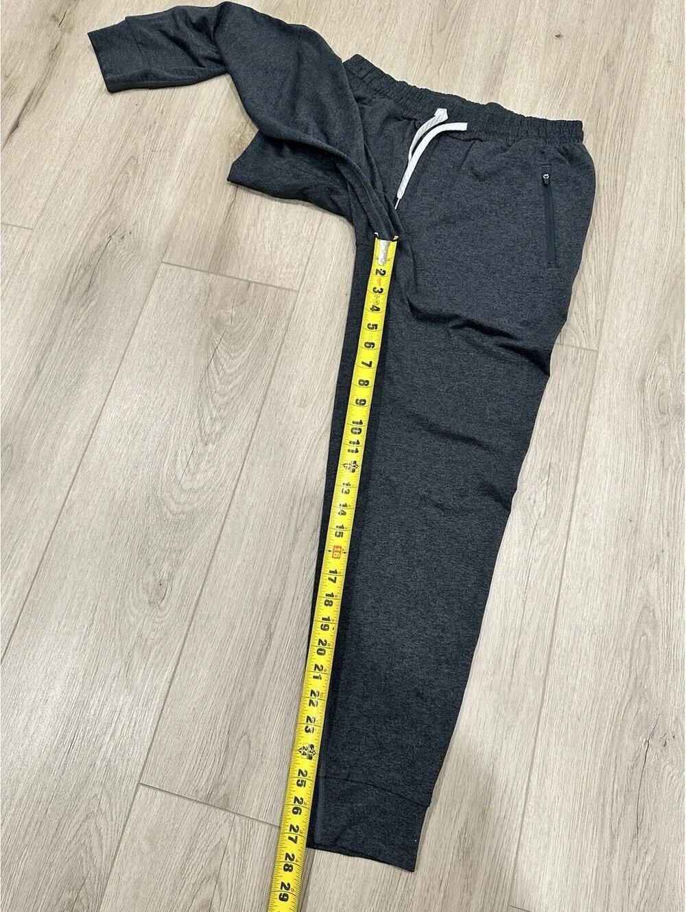 Vuori Jogger Men’s Large Pronto Performance Gray Pull On Gym V438